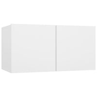 Thumbnail for 8-tlg. TV-Schrank-Set Weiß Holzwerkstoff