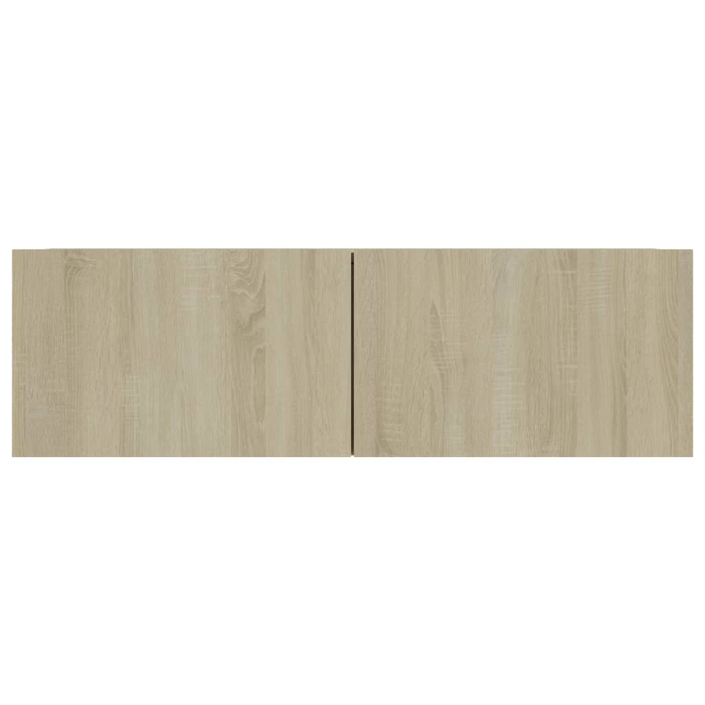 TV-Schränke 4 Stk. Sonoma-Eiche 100x30x30 cm Spanplatte