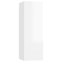 Thumbnail for 3-tlg. TV-Schrank-Set Hochglanz-Weiß Holzwerkstoff