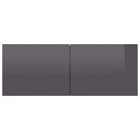 Thumbnail for TV-Schränke 4 Stk. Hochglanz-Grau 80x30x30 cm Holzwerkstoff