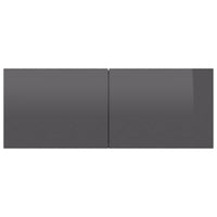 Thumbnail for TV-Schränke 3 Stk. Hochglanz-Grau Holzwerkstoff