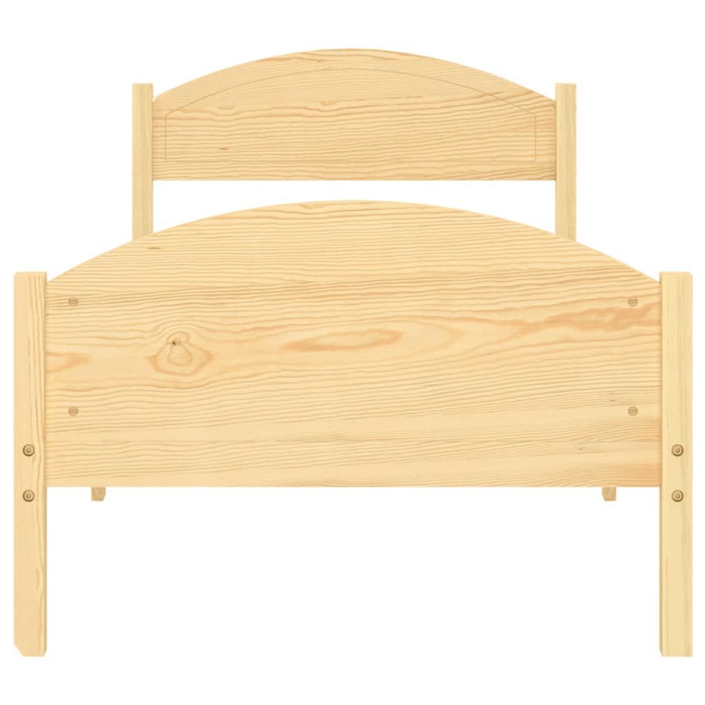 Massivholzbett Kiefer 100x200 cm