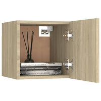 Thumbnail for Nachttisch Sonoma-Eiche 30,5x30x30 cm Spanplatte