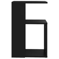 Thumbnail for Beistelltisch Schwarz 36x30x56 cm Holzwerkstoff