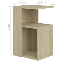 Thumbnail for Beistelltisch Sonoma-Eiche 36x30x56 cm Holzwerkstoff