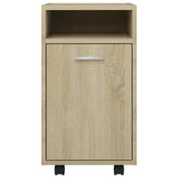 Thumbnail for Beistellschrank mit Rollen Sonoma-Eiche 33x38x60 cm