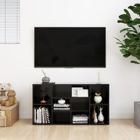 Thumbnail for Schuhbank Schwarz 103x30x54,5 cm Holzwerkstoff