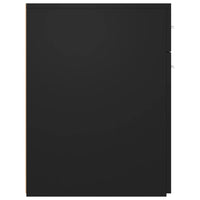 Thumbnail for Apothekerschrank Schwarz 20x45,5x60 cm Holzwerkstoff