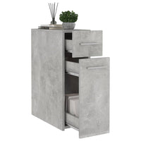 Thumbnail for Apothekerschrank Betongrau 20x45,5x60 cm Holzwerkstoff