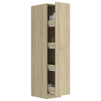 Thumbnail for Apothekerschrank Sonoma-Eiche 30x42,5x150 cm Holzwerkstoff