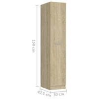 Thumbnail for Apothekerschrank Sonoma-Eiche 30x42,5x150 cm Holzwerkstoff