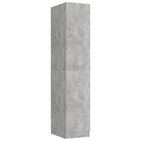 Thumbnail for Apothekerschrank Betongrau 30x42,5x150 cm Holzwerkstoff