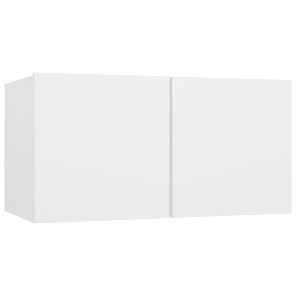 TV-Hängeschränke 3 Stk. Weiß 60x30x30 cm