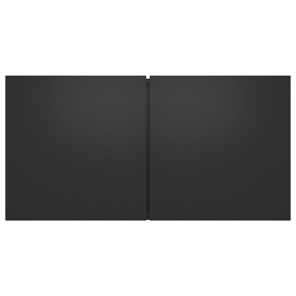 TV-Hängeschrank Schwarz 60x30x30 cm