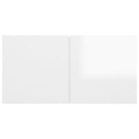 Thumbnail for TV-Hängeschränke 3 Stk. Hochglanz-Weiß 60x30x30 cm