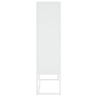 Thumbnail for Highboard Weiß 80x35x135 cm Stahl
