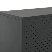 Thumbnail for Highboard Anthrazit 80x35x135 cm Stahl