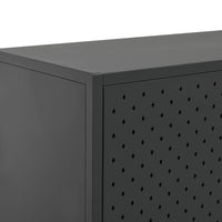 Thumbnail for Highboard Anthrazit 80x35x135 cm Stahl
