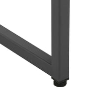 Thumbnail for Highboard Anthrazit 80x35x135 cm Stahl und Gehärtetes Glas