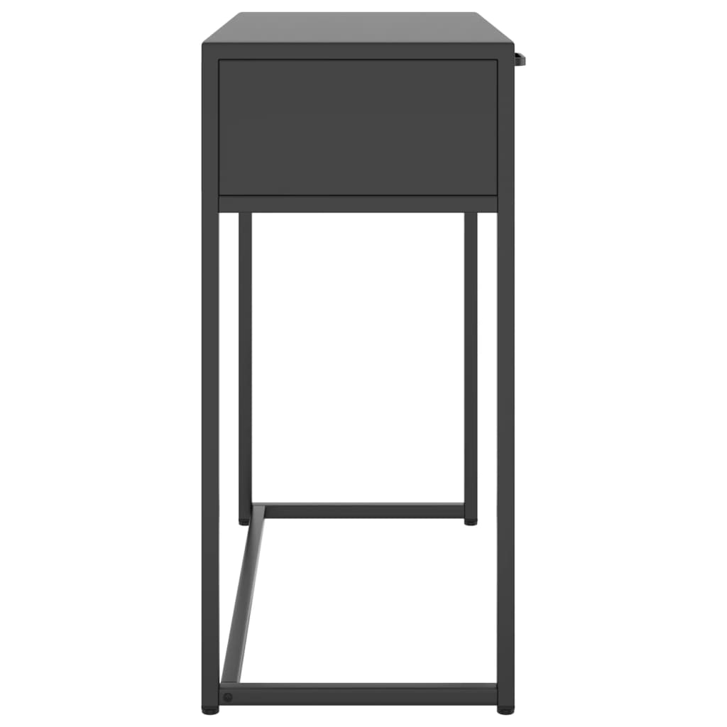 Konsolentisch Anthrazit 72x35x75 cm Stahl