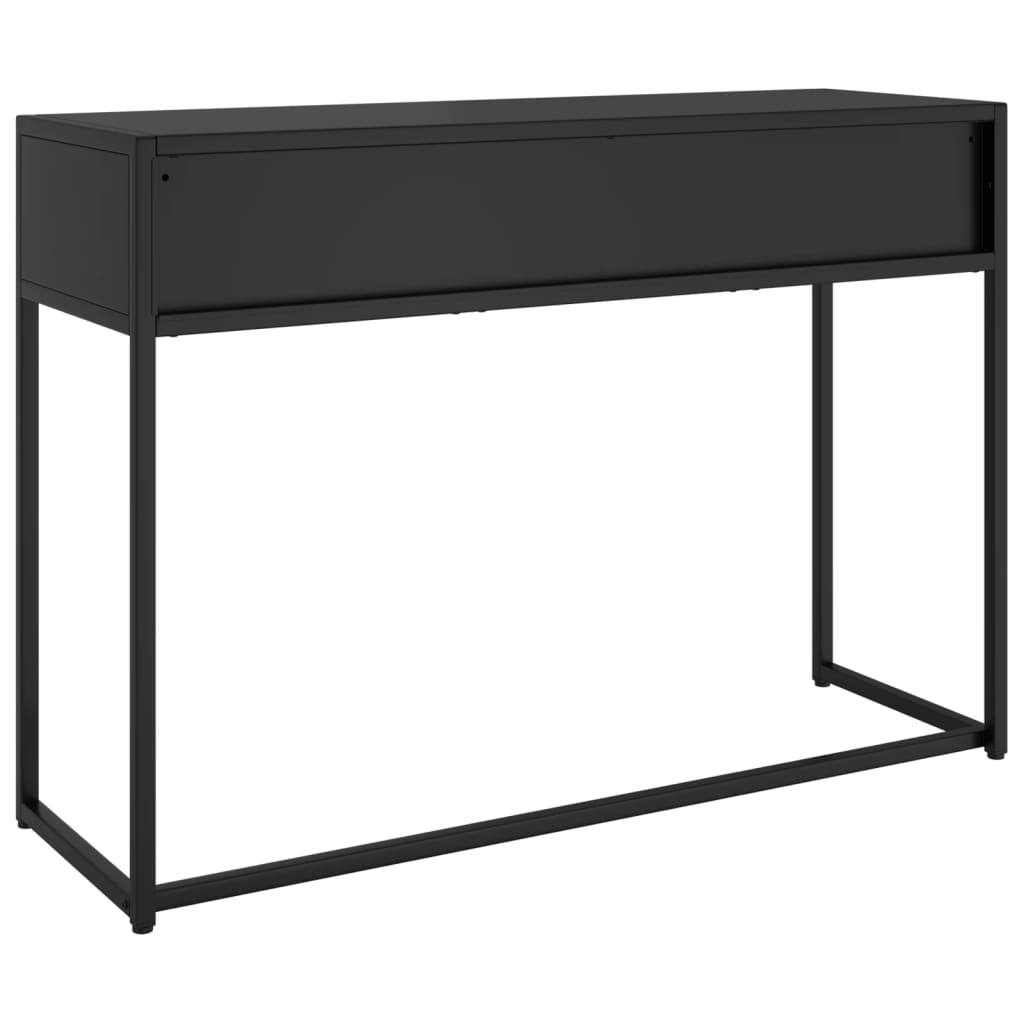 Konsolentisch Schwarz 106x35x75 cm Stahl