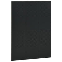 Thumbnail for 3-tlg. Raumteiler Schwarz 120x180 cm Stahl