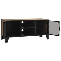 Thumbnail for TV-Schrank Rustikales Braun 105x36x47 cm Metall und MDF