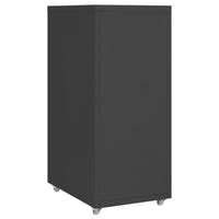Thumbnail for Aktenschrank mit Rollen Anthrazit 28x41x69 cm Metall