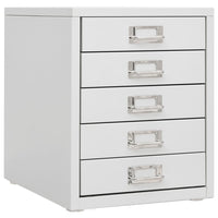 Thumbnail for Büroschrank Grau 28x35x35 cm Metall