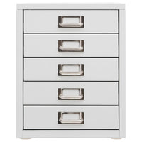Thumbnail for Büroschrank Grau 28x35x35 cm Metall