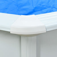 Thumbnail for Stahlwand-Pool Oval 610x360x120 cm Weiß
