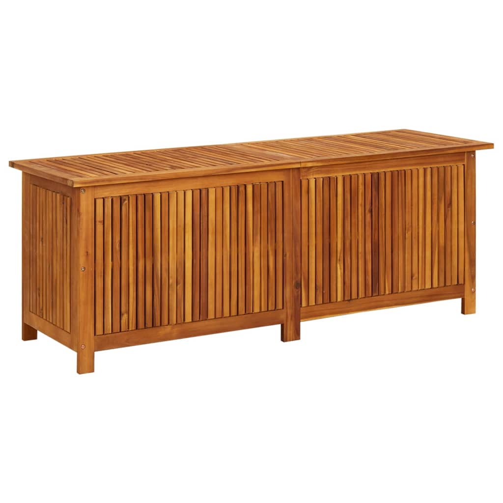 Gartenbox 150x50x58 cm Massivholz Akazie