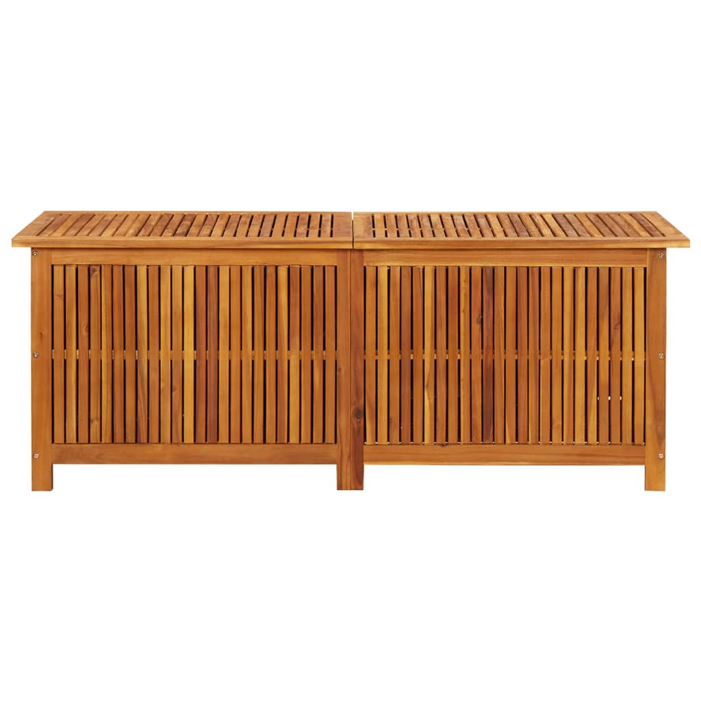 Gartenbox 150x50x58 cm Massivholz Akazie