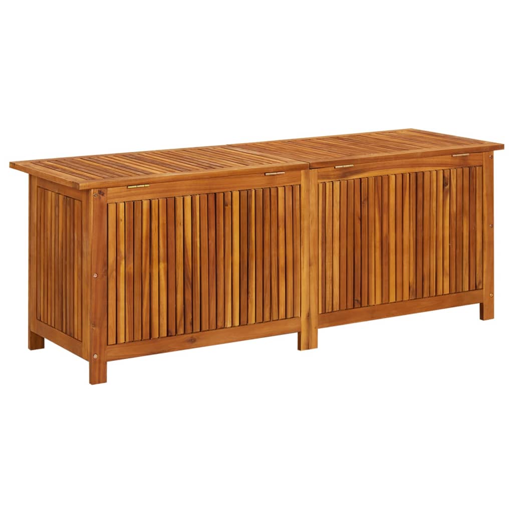 Gartenbox 150x50x58 cm Massivholz Akazie