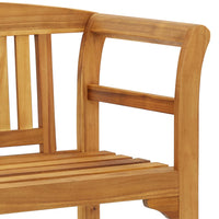 Thumbnail for Gartenbank 114 cm Massivholz Akazie