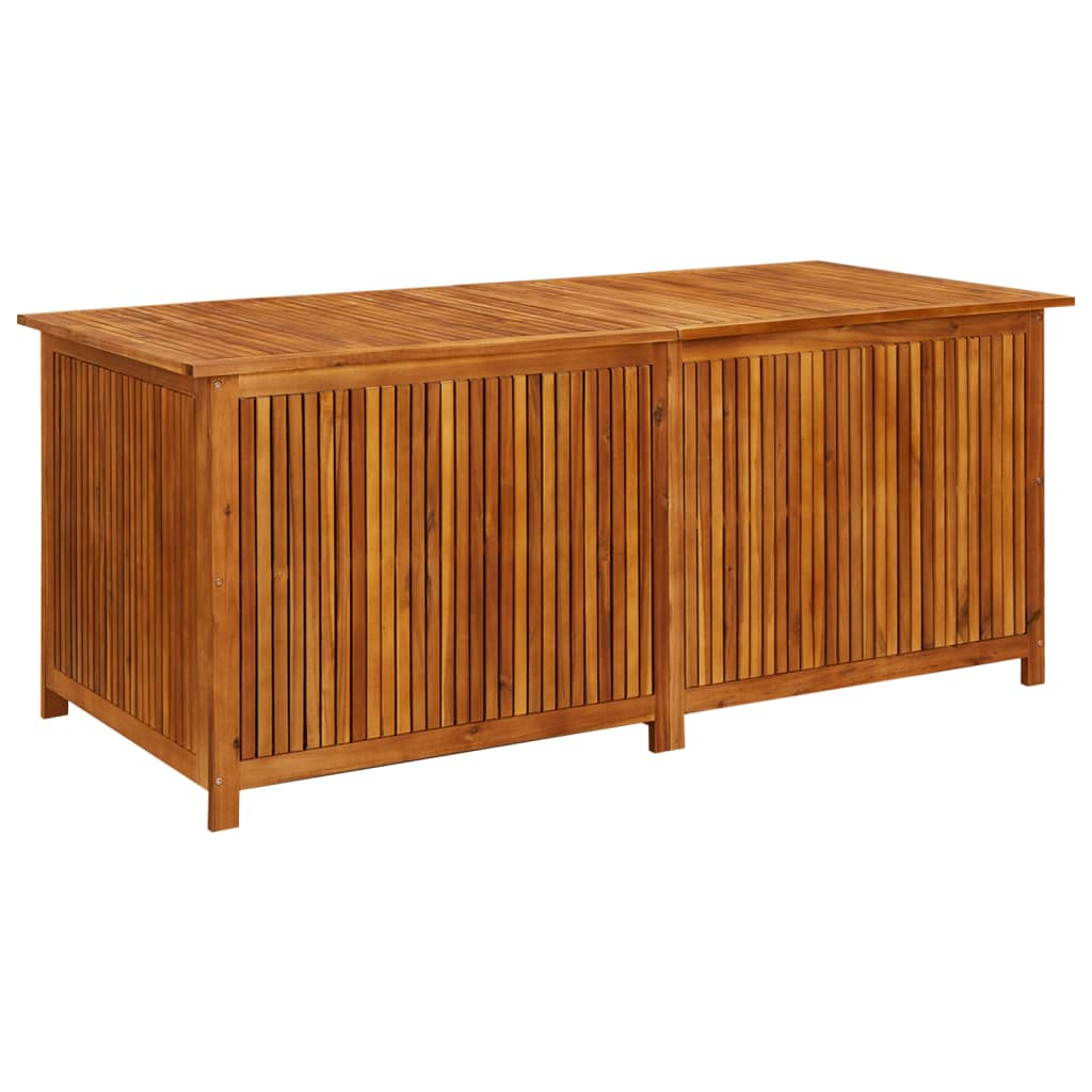 Garten-Aufbewahrungsbox 175x80x75 cm Massivholz Akazie