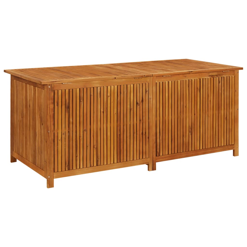 Garten-Aufbewahrungsbox 175x80x75 cm Massivholz Akazie