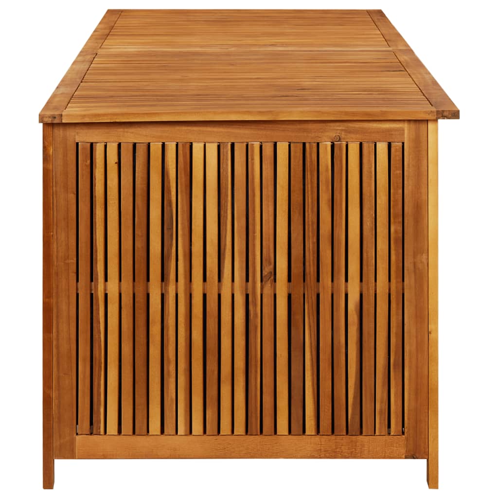 Garten-Aufbewahrungsbox 200x80x75 cm Massivholz Akazie