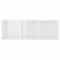 Thumbnail for TV-Schränke 2 Stk. Hochglanz-Weiß 107x35x37 cm Spanplatte