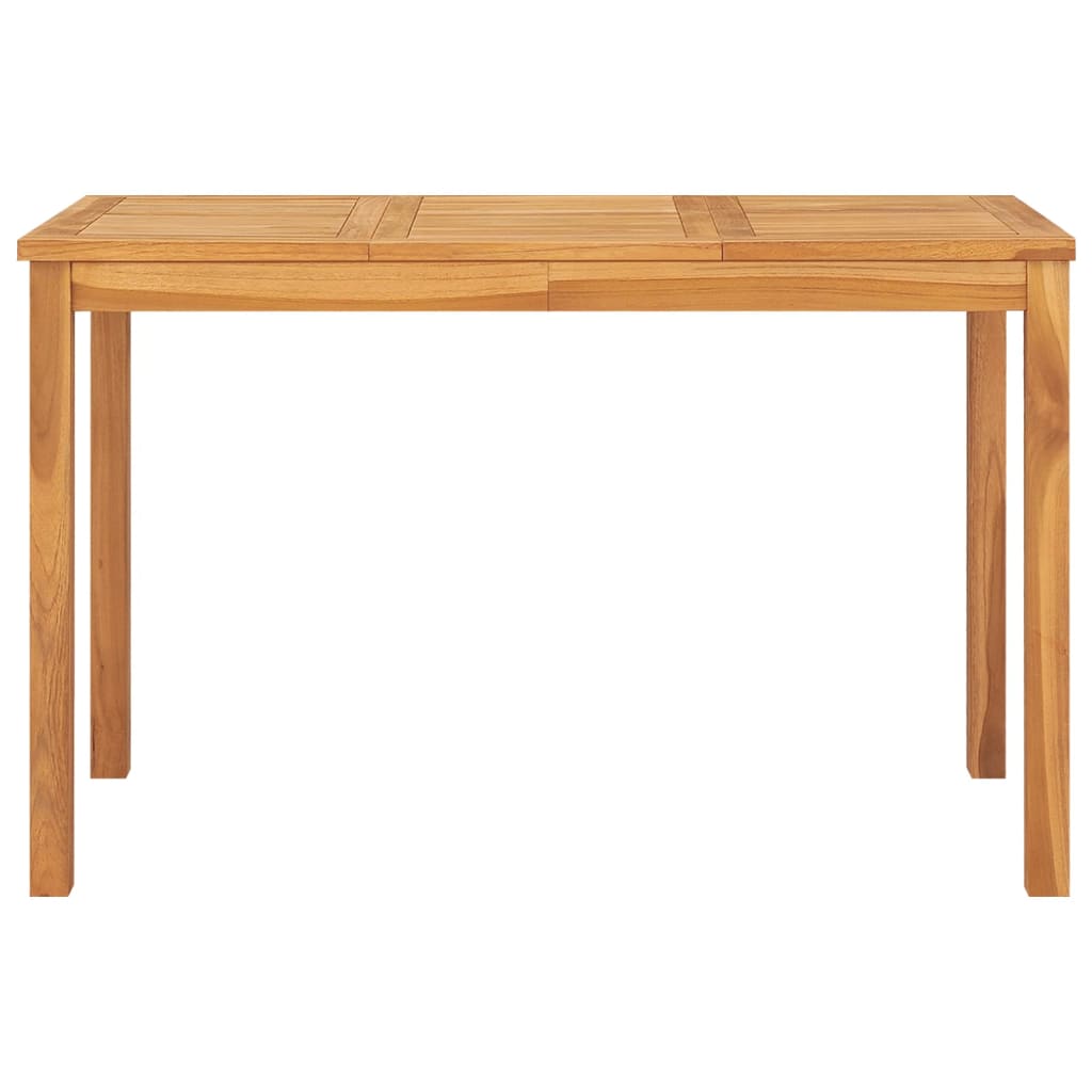 Garden Esstisch 120x70x77 cm Massiv Teakholz
