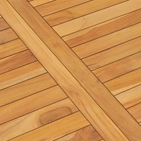 Thumbnail for Garden Esstisch 120x70x77 cm Massiv Teakholz