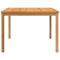 Thumbnail for Garten-Esstisch 110x110x77 cm Massivholz Teak