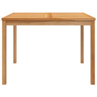 Thumbnail for Garten-Esstisch 110x110x77 cm Massivholz Teak