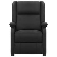 Thumbnail for Massagesessel Schwarz Echtleder