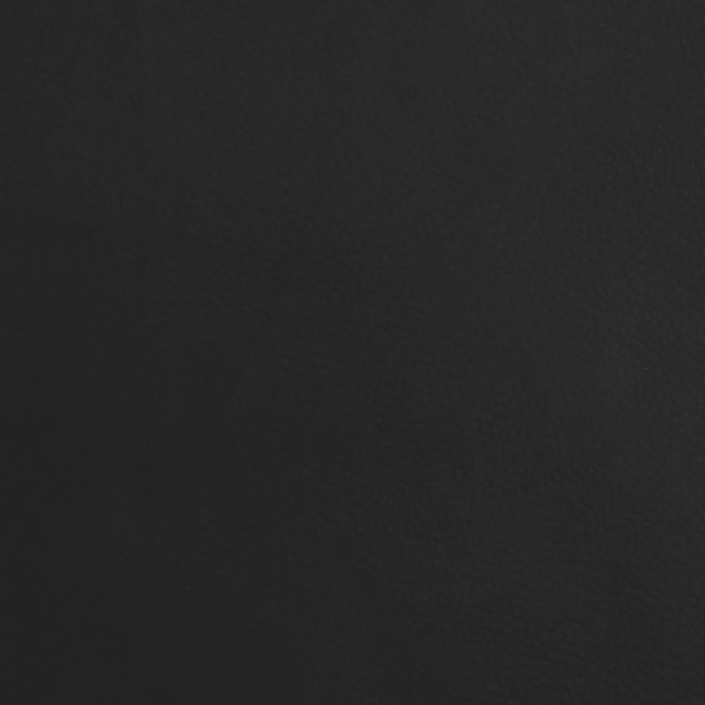 Massagesessel Schwarz Echtleder