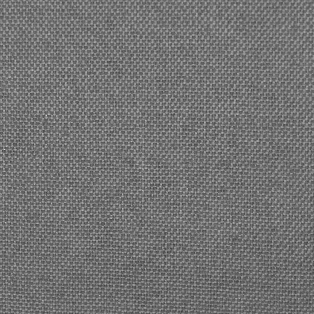 Esszimmerstühle 2 Stk. Dunkelgrau Stoff