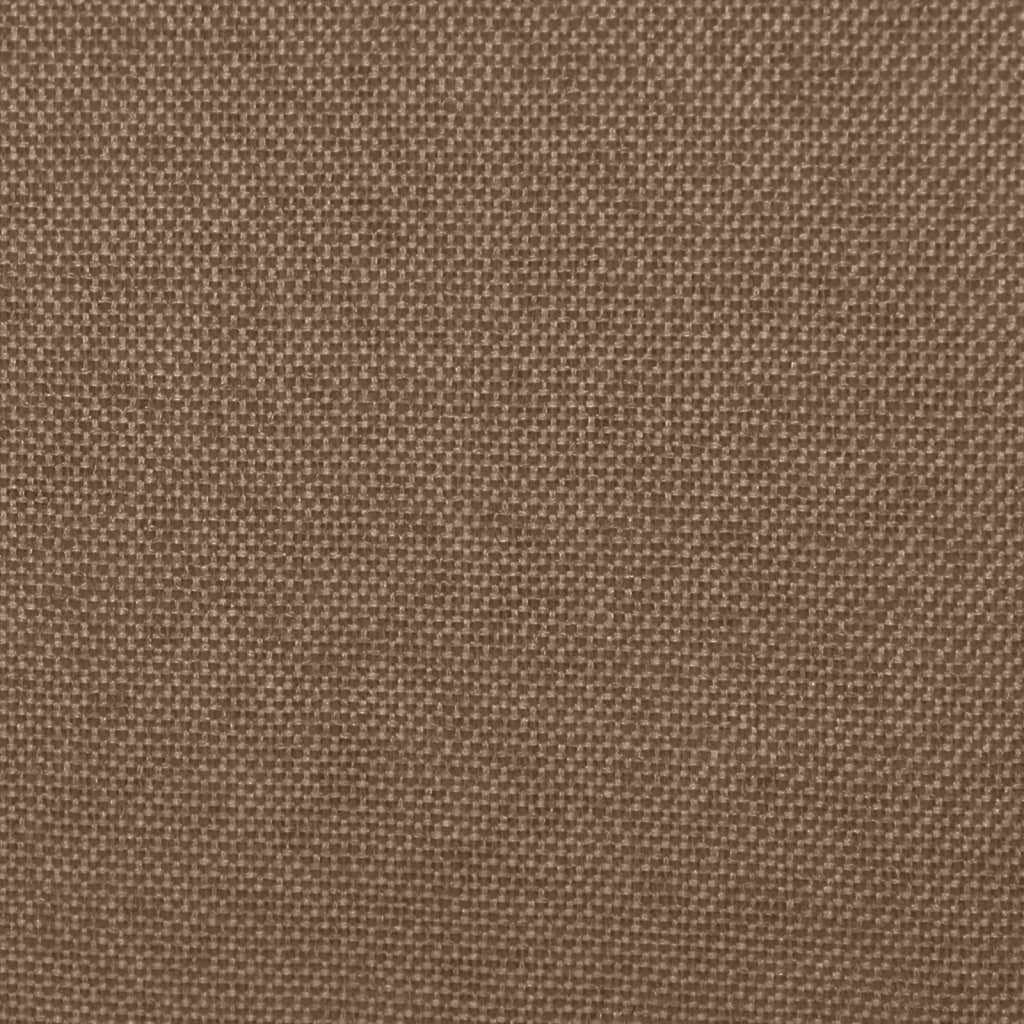 Esszimmerstühle 2 Stk. Braun Stoff