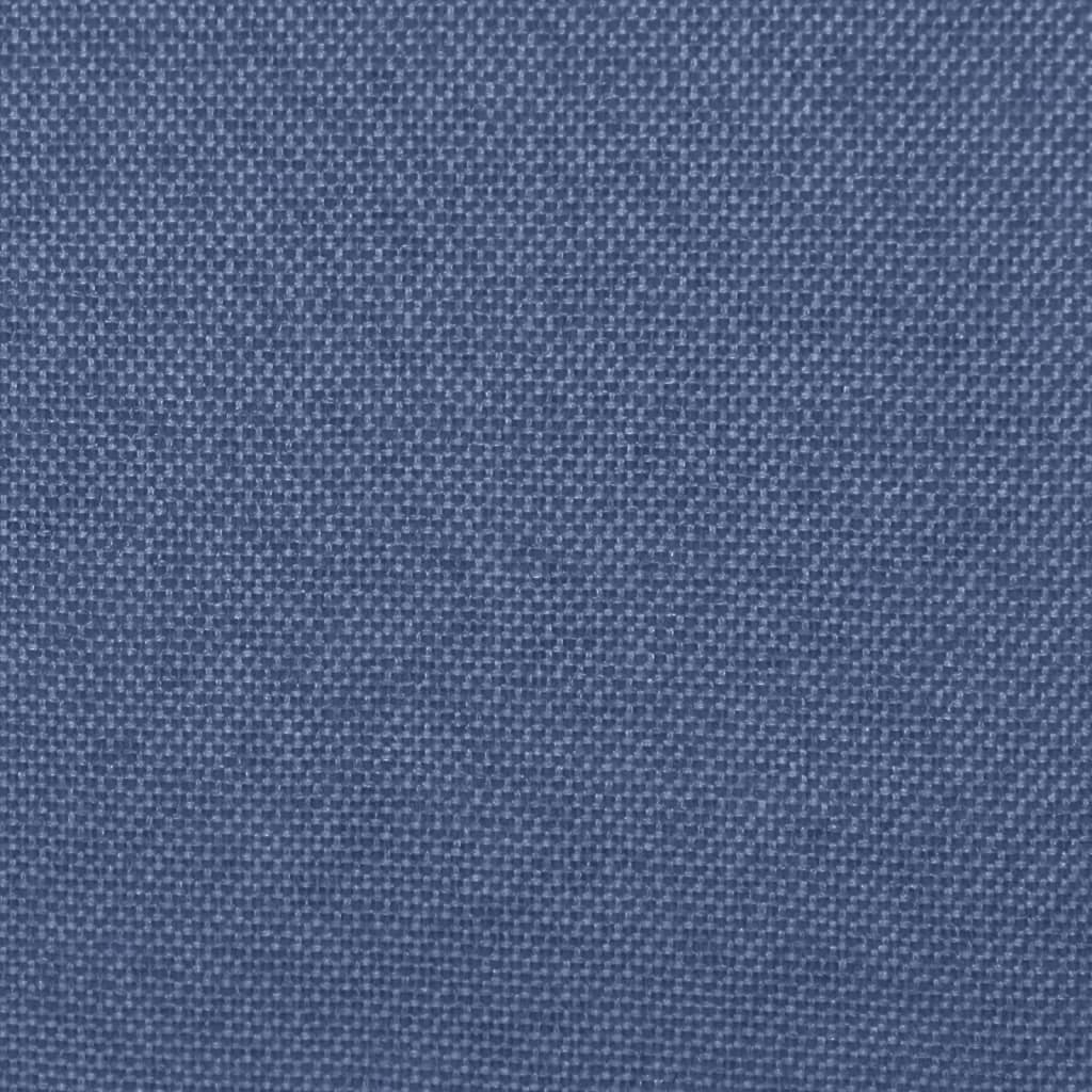 Esszimmerstühle 4 Stk. Blau Stoff