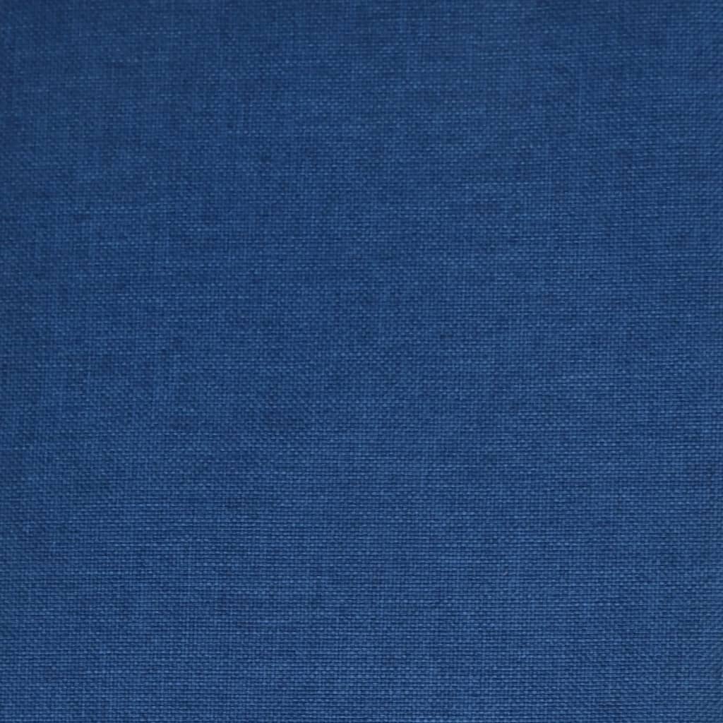 Esszimmerstühle 2 Stk. Blau Stoff