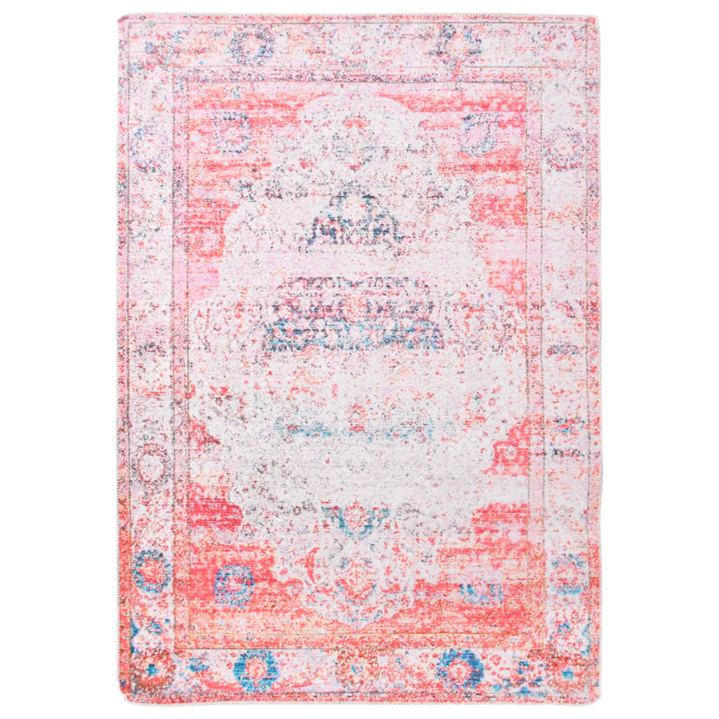 Teppich Bedruckt Waschbar Faltbar Bunt 160x230 cm Polyester